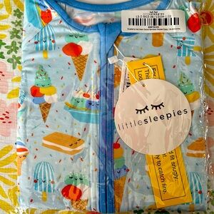 NIB - never opened 18-24m Blueberry Ice cream social zippy